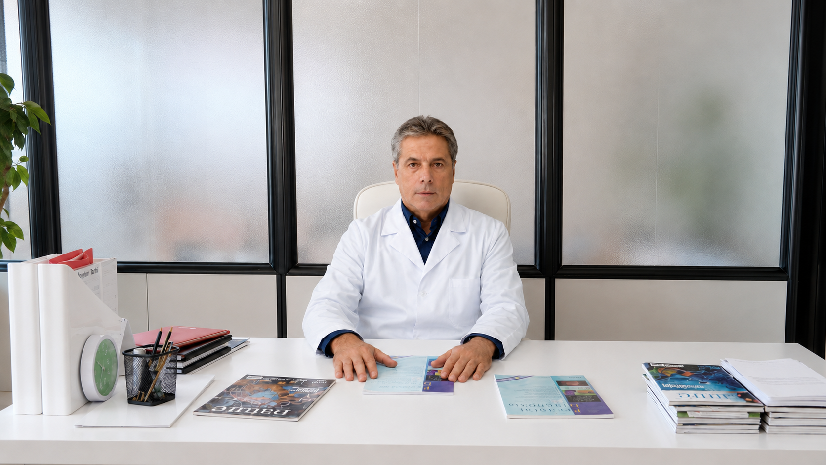 Prof. Domenico Valerio, consulente scientifico IRG, nel suo studio